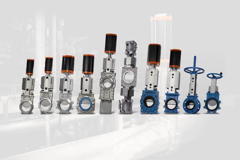 Suministros. Válvulas de guillotina DN350